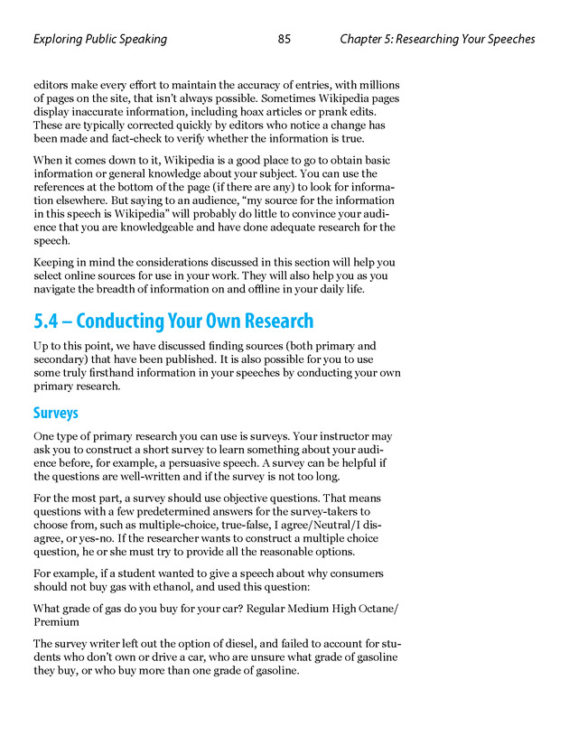 Exploring Public Speaking - Page 85